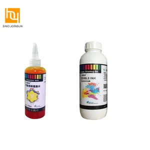 Edible Inkjet Ink refills decorations 100/500ml For Cake Decorating Chocolate Printing ingredients Water Based ink