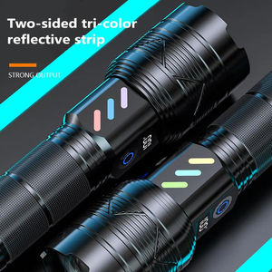 Linterna Láser Blanca Potente de 1500LM, Alcance de 1000 Metros, Recargable Tipo-C, con Zoom, para Camping - Product Image 5