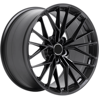 Rines Forjados Personalizados de Malla Metálica Gris Gunmetal de 19, 20, 21, 22, 23 y 24 Pulgadas 5X114.3 5X120 con Logotipo Personalizado para Accord TLX Type S
