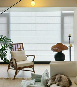 <span class=keywords><strong>Stores</strong></span> romains sans perçage, sans fil, à chaîne, <span class=keywords><strong>stores</strong></span> enrouleurs décoratifs, <span class=keywords><strong>stores</strong></span> filtrant la lumière, rideaux de style <span class=keywords><strong>japonais</strong></span>, rideaux certifiés - Product Image 4