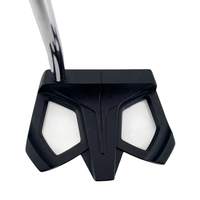 Putter de golf en acier inoxydable de haute qualité pour hommes droitiers avec poignée en caoutchouc à face fraisée CNC
