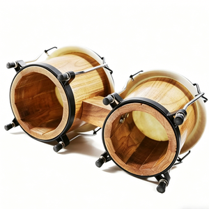Bongos al por Mayor de 6.5 y 7.5 Pulgadas, Instrumento de Percusión de Madera, Congas para Niños, Adultos y Principiantes - Product Image 5