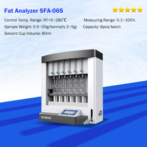 Analyseur de graisse <span class=keywords><strong>Soxhlet</strong></span> entièrement automatique BIOBASE modèle SFA-06S pour laboratoire, <span class=keywords><strong>extraction</strong></span> automatique de graisse <span class=keywords><strong>Soxhlet</strong></span> - Product Image 3