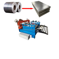Machine de découpe et de nivellement multifonctionnelle CAIDA pour acier, métal, aluminium et acier coloré, avec contrôle PLC, largeur de coupe 100-2000 mm