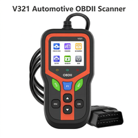 Escáneres OBD2 Universales OEM, Flujo de Datos en Tiempo Real, Sensor de O2, Marco de Infrarrojos, Venta al por Mayor, Lector de Códigos de Error del Motor del Vehículo V321