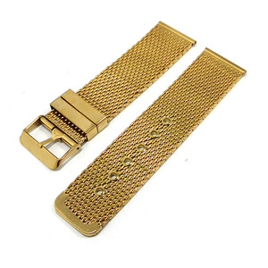 18 20 22 <span class=keywords><strong>24mm</strong></span> pin hebilla malla milanesa correa de reloj de acero inoxidable correa de reloj - Product Image 5