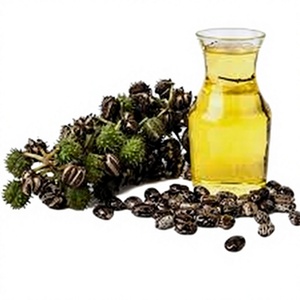Huile de ricin pure à 100 %, pressée à froid, huile essentielle de graines jaunes pour les soins cosmétiques des cheveux et de la peau, tous types de peau - Product Image 1