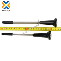 Aiguille de ponction gazeuse pour bovins, aiguille de soulagement de la distension, trocar vétérinaire en acier inoxydable, kit