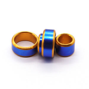 New Bounded aluminium <span class=keywords><strong>Bird</strong></span> <span class=keywords><strong>Leg</strong></span> <span class=keywords><strong>Bands</strong></span> Straight 4-9 MM anello in metallo spesso personalizzato per piccioni di pollo pappagalli fascia per piedi in alluminio - Product Image 6