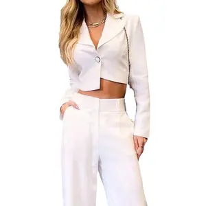 Clothing 2023 Women Two Pieces Of Business Suit 2 Piece Suit Set Women Classic Suits Set For Women