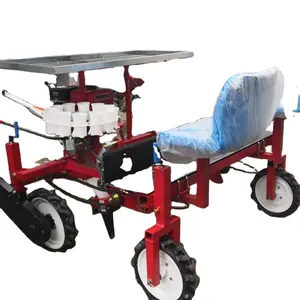 2022 New design high efficiency self-propelled vegetable seedling transplanter for sale