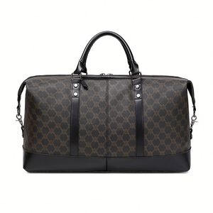 Personalized Brown Canvas Travel Bag | Waterproof & Stylish Weekend Carry-On for Any Adventure - Product Image 2