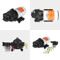 Pompe à diaphragme à eau SEAFLO DC 12V 160 Psi, norme industrielle, montage standard, auto-amorçante