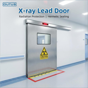Puerta <span class=keywords><strong>de</strong></span> Plomo <span class=keywords><strong>para</strong></span> Radiología OUTUS <span class=keywords><strong>de</strong></span> 3 mm, Plomo Puro 99.994%, Acero Inoxidable 304, Soldada con Arco <span class=keywords><strong>de</strong></span> Argón, Sellada IP54 <span class=keywords><strong>para</strong></span> Sala <span class=keywords><strong>de</strong></span> Rayos X CT DR - Product Image 1