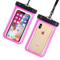 YUANFENG Étui Universel de Téléphone Étanche, Sac Housse PV pour iPhone 11 12 13 Pro Xs X SE2 et Huawei