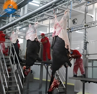 Ligne d'abattage de bovins tout-en-un, équipement d'abattage automatique pour abattoir et usine de viande