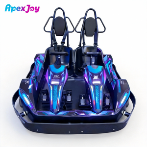 STAR Rock <span class=keywords><strong>Duo</strong></span> - Kart électrique 2 places 2000W haute puissance pour adultes et adolescents, kart de course pour piste extérieure OEM - Product Image 2