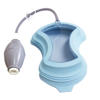 Pompe à vide à cloche médicale en matériau souple pour femmes, pour le traitement du pectus excavatum