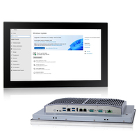 PC Panel Industri Terintegrasi OEM/ODM Win11 15.6-21.5 Inci Layar Sentuh Kapasitif Tahan Air IP65 Generasi ke-12