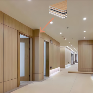 Fabrika Satış Mağazası Alüminyum Petek Mutfak Dolabı Yanmaz Dolap Dekorasyon Mobilya Levhası Tavan Paneli Duvar Paneli - Product Image 3