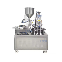 Machine de remplissage et de scellage de petit tube de mayonnaise de pâte de gingembre de table personnalisée en LT-006SS