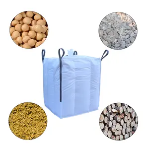 Factory Direct Price Bulk Bag Supplier Big Bag Jumbo 1000kg Ton Bulk Bag With Side Seam Loop