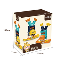 Jouets à remonter pour enfants : Figurine de garçon dessin animé dansant, éclairée et musicale, qui marche sur la tête