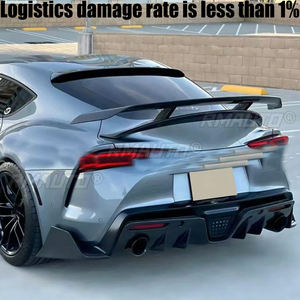 Alerón trasero de fibra de carbono estilo A, de FRP, para Toyota Supra A90 2019-2022, divisor de maletero trasero, piezas de automóvil - Product Image 2