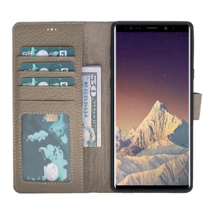 Housse de téléphone portable en cuir véritable avec couleur et design personnalisés Prix raisonnable Tous les modèles de téléphones portables Étui de téléphone en cuir - Product Image 2