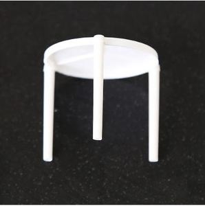 Supports de pizza jetables en plastique blanc de haute qualité, de 1,5 pouce, pratiques, pour la restauration rapide, fabriqués au Vietnam - Product Image 4