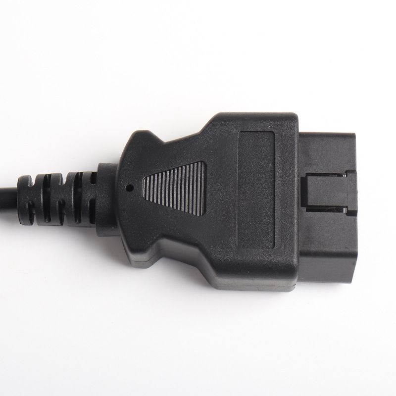 30cm OBD male to female 16pin 16 core extension cable OBD2 diagnostic tool extension cable