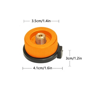 Outdoor Picknick Fornuis Propaan Navulling <span class=keywords><strong>Adapter</strong></span> Outdoor Camping Gasfornuis Converter Gasbrander Connector Aluminium Gastank <span class=keywords><strong>Adapter</strong></span> - Product Image 2
