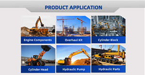 Vannes de commande d'excavatrice E320, E323, E325, E329D (références 259-7464, 255-5680, 255-5683) pour distributeur CAT 320, 323 - Product Image 6