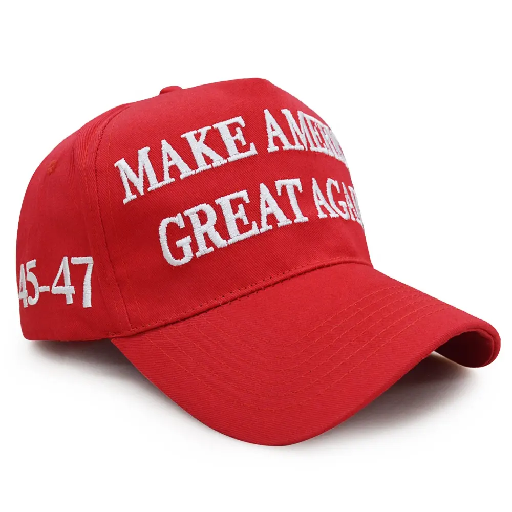 Unisex 2024 Präsidentschaftswahl Baseballkappen Machen Sie Amerika wieder großes Land Hüte individuelle 2024 USA Wahlkampagne MAGA Sportkappen