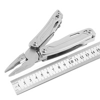 Pince multifonction pliable artisanale pour le camping en plein air, la survie et l'EDC
