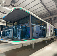 Maison préfabriquée LUBAN CABIN K70, capsule spatiale de 11,5 m², capsule de luxe pour séjour touristique, conception de maison pour séjour touristique