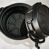 Bac de vidange et de récupération d'huile en plastique écologique, durable et étanche, 8L, prix usine, pour l'entretien automobile