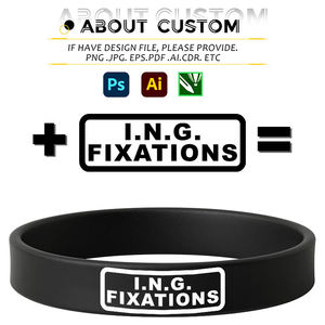 IDEA GIFT ผู้ผลิตขายส่งมืออาชีพ สายรัดข้อมือยางซิลิโคน สายรัดข้อมือซิลิโคน พิมพ์ลายตามสั่ง - Product Image 3