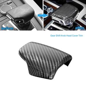 Pommeau de levier de vitesse automatique imprimé en fibre de carbone de style sport remplacement de garniture pour <span class=keywords><strong>Audi</strong></span> <span class=keywords><strong>A4</strong></span> A5 A6 S6 A7 S7 Q5 Q7 accessoires - Product Image 6