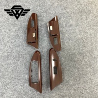 Panneau de commande lève-vitre OE Fit 67783-60800 en ABS grain de bois, finition polie, marque SYX, pièce de rechange pour LX570 2008-2015