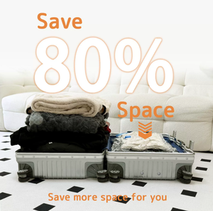 Sacs de rangement <span class=keywords><strong>sous</strong></span> <span class=keywords><strong>vide</strong></span> G-20 pour vêtements et literie, gain de place, comprenant 4 tailles différentes (Jumbo, Petit), compression pour voyage - Product Image 4