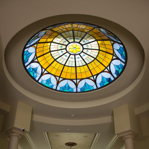 Cúpula de Vidrio Sólido Personalizada para Decoración de Paredes y Techos en Hoteles/Villas - Product Image 1