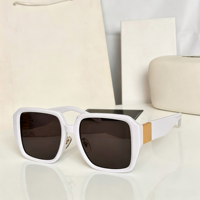 Lunettes de soleil unisexes au design classique, monture TR90, verres dégradés, verres foncés dorés, style vintage, protection UV pour les sports de plein air et les voyages