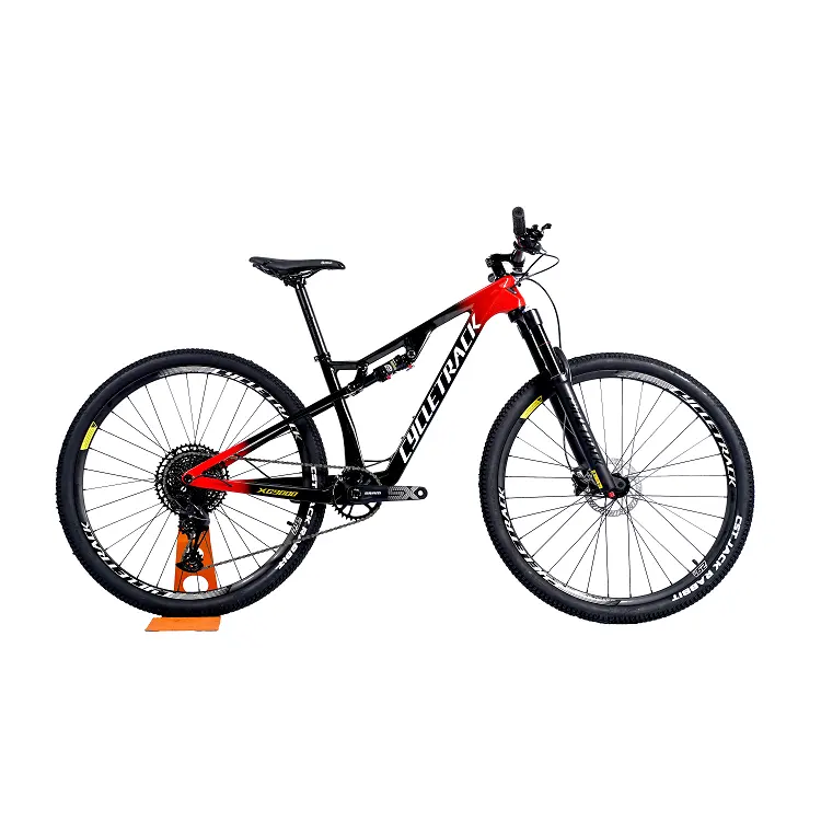 Cycletrack CK-XG9000 doppia sospensione completa MTB fibra di carbonio bici Mountain Bike 29 pollici Mountain Bike carbonio bicicletta con forcella