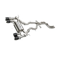 Système d'échappement Catback Valvetronic, finition lisse de 1,5 mm d'épaisseur pour M3 F80 M4 F82 S55 3.0T (2014-2020), acier inoxydable SS304