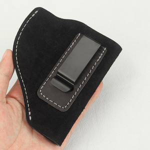Tactische Verborgen Carry Iwb <span class=keywords><strong>Holster</strong></span> Met Metalen Clips Lederen Gun <span class=keywords><strong>Holster</strong></span> - Product Image 3