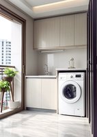 Meuble de salle de bain durable et résistant à l'humidité |   Armoire multifonction sur mesure pour balcon extérieur et intérieur