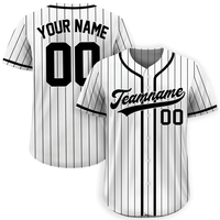 Maillot de baseball personnalisé pour jeunes, style américain, vente en gros OEM, gilet de baseball par sublimation, maillot de baseball imprimé sur mesure, ensemble complet de baseball