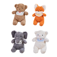 Fabricant de jouets en peluche personnalisés à poils longs avec logo, fabricant de poupées mascotte en peluche douce, conception de prototypage, animaux en coton unisexe