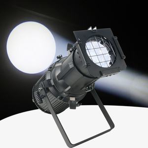 Iluminación Profesional para Escenarios, Luz de Perfil LED de 200w, Luz Ellipsoidal DMX 512 para Interiores - Product Image 1